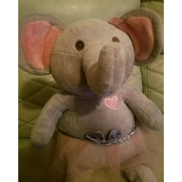 Peanutshell Ballerina Elephant Tutu Plush Stuffed - Picture 2 of 7